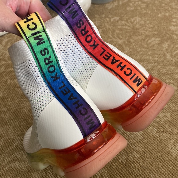 Michael Kors Rainbow Sneakers 🌈 - Picture 4 of 7
